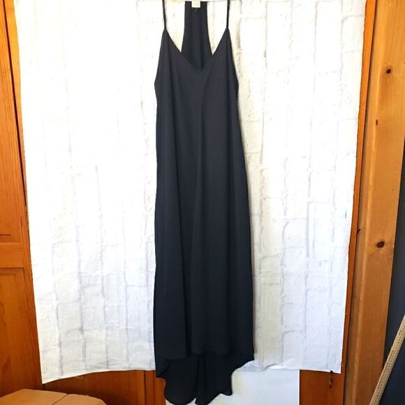 ADRIENNE VITTADINI Trapeze Style High Low Maxi Dress - Picture 1 of 8